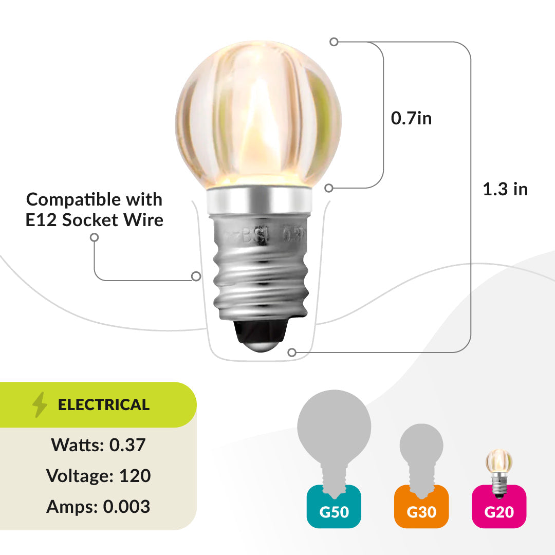 G20 Bulbs (Pallet of 25,000) Preorder